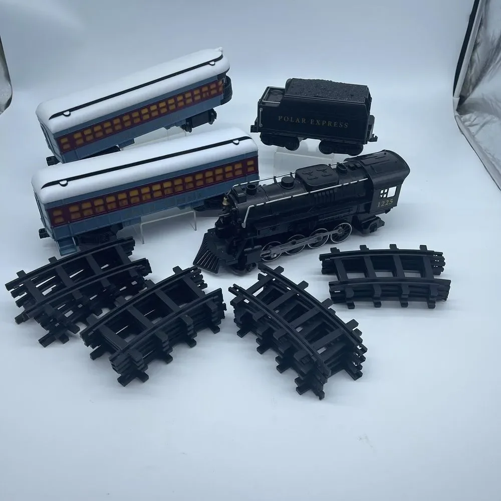 Lionel The Polar Express‎ G Gauge Train Set 1225 711795 Engine Track Cars Coal